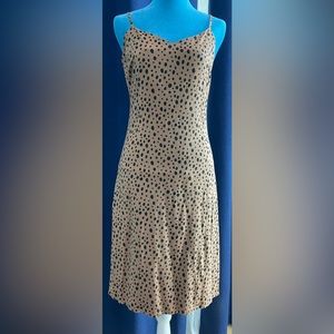 Abound Sleeveless V Neck Polka Dot Dress